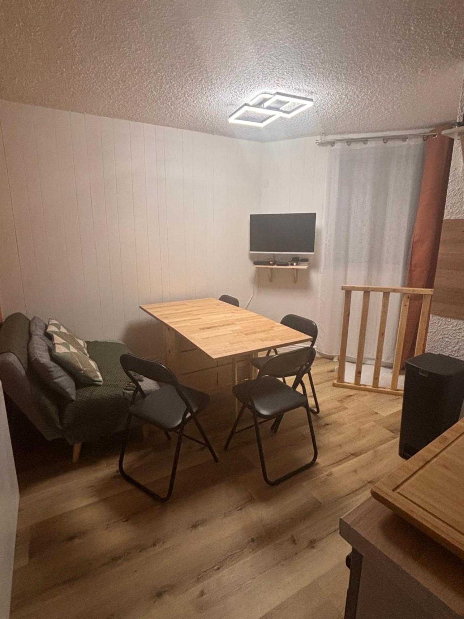 Studio Souplex Refait A Neuf Au Pied Des Pistes Orcières Exteriör bild